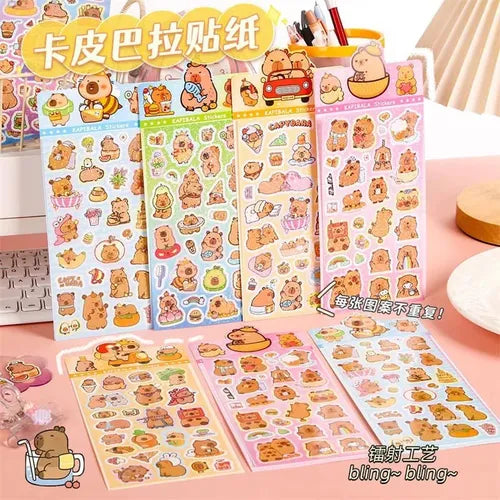 Capybara Sticker Set