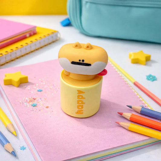Shiba Inu Eraser With Sharpener