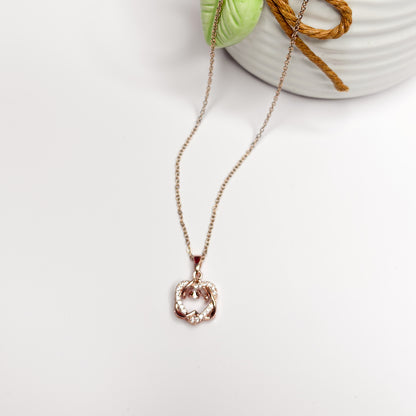 Dancing Stone Flower Necklace