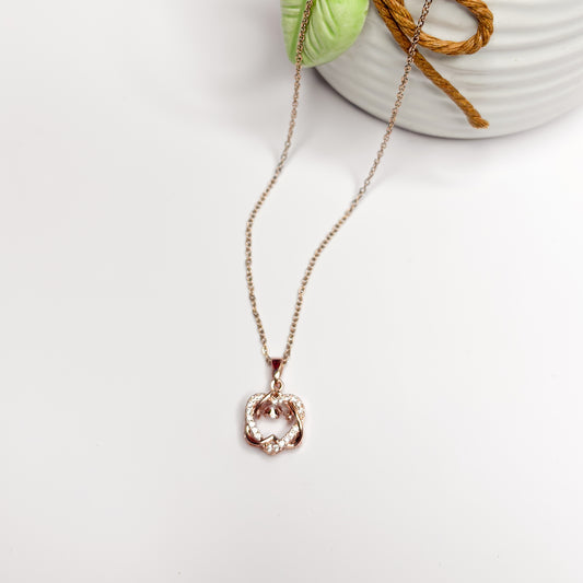 Dancing Stone Flower Necklace