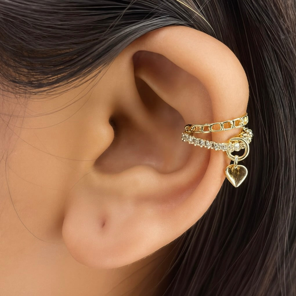 Amor Drop Non-Pierced Ear Cuff