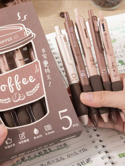 Coffee Pen Set