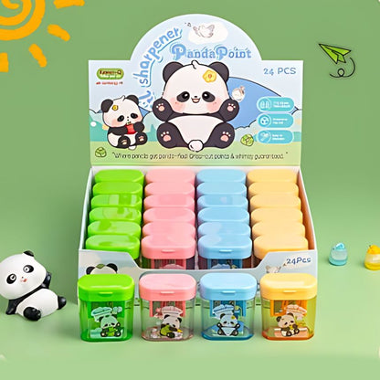 Panda Dual Holes Sharpener