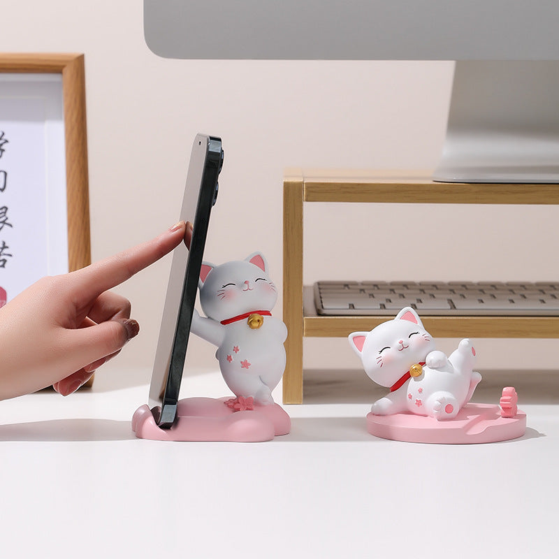 Sakura Kitties Phone Stand