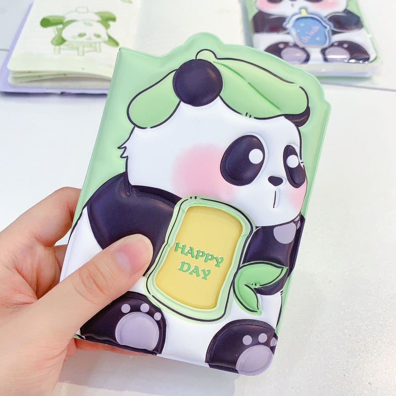 Cute Panda Puffy Dairy