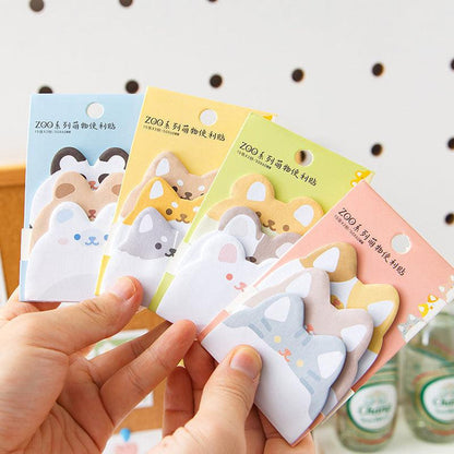 Cute Zoo Series Sticky Notes