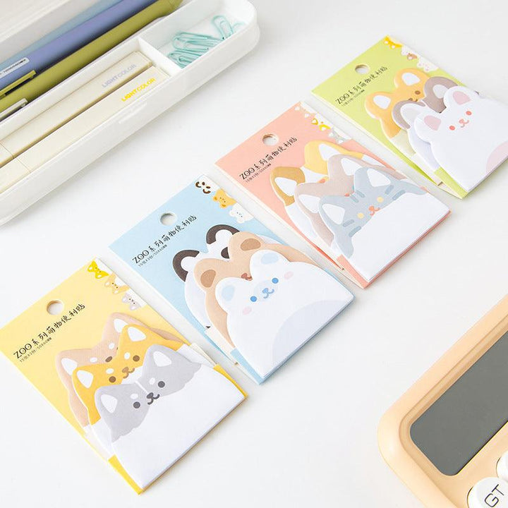 Cute Zoo Series Sticky Notes