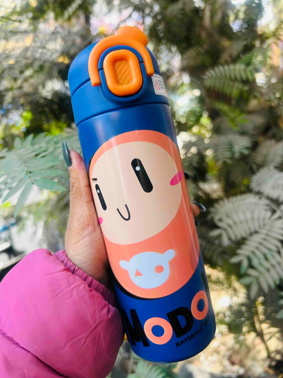 Minimal Character Water Bottle