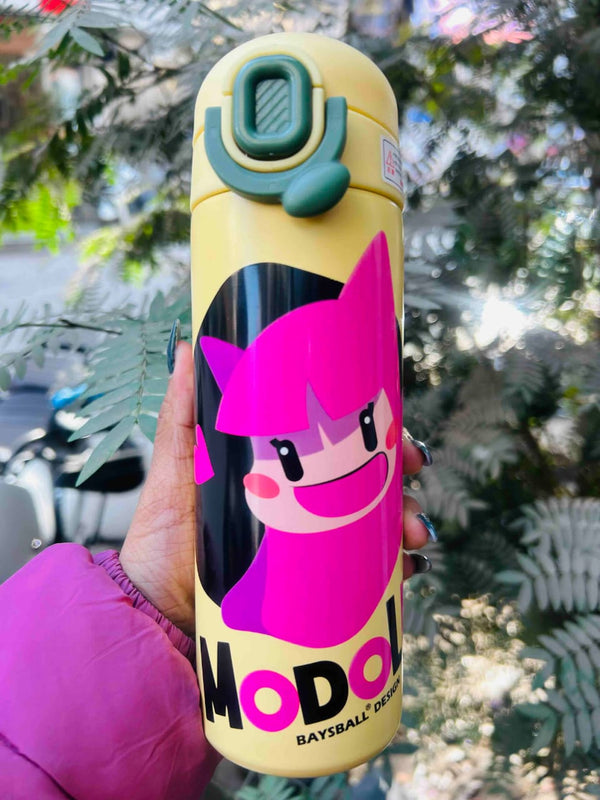 Minimal Character Water Bottle