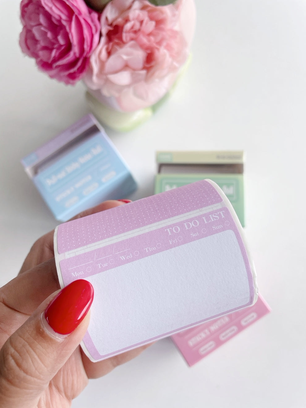 Pull-Out Pastel Sticky Notes
