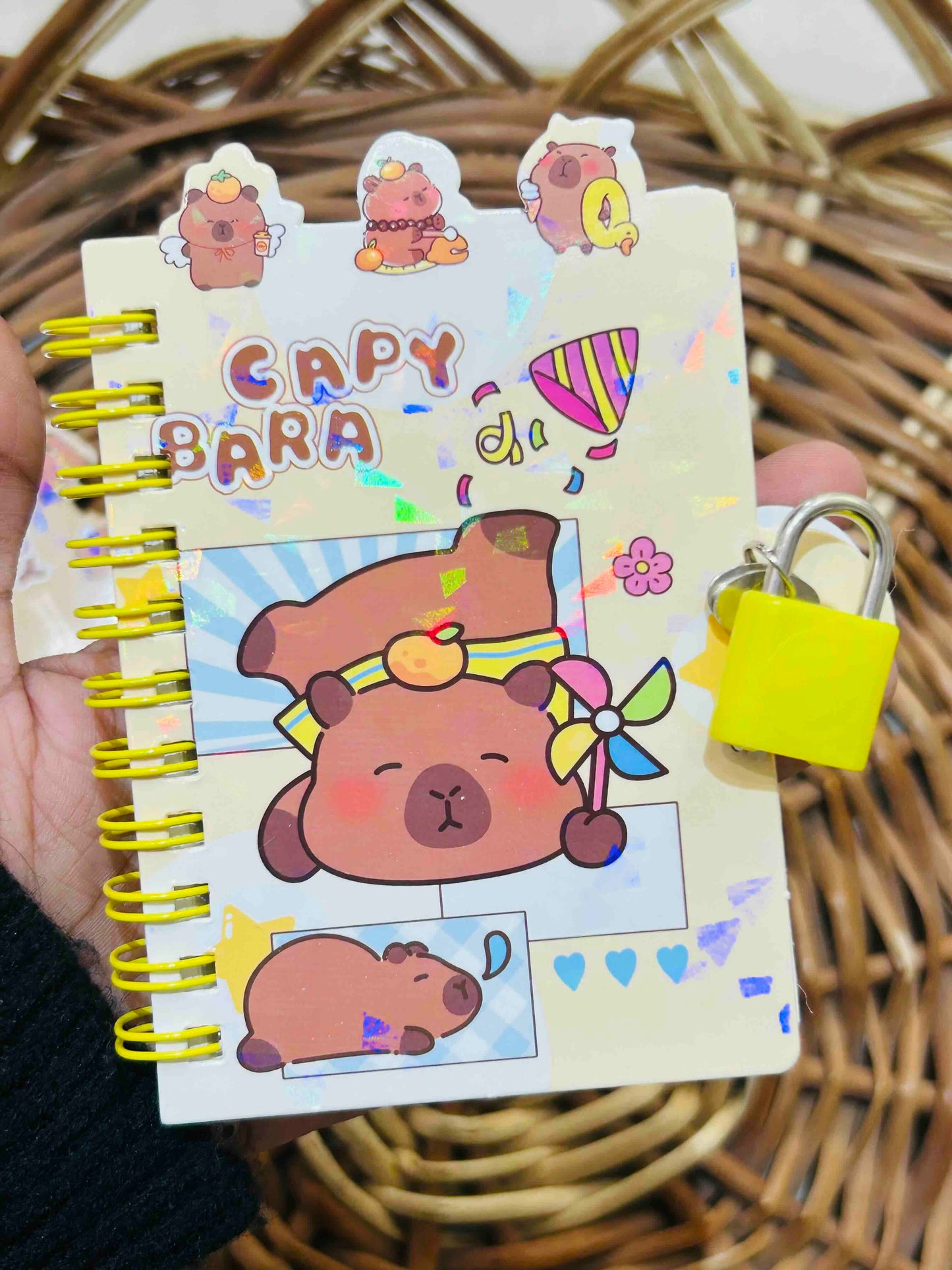 Mini Diary With Lock & Key