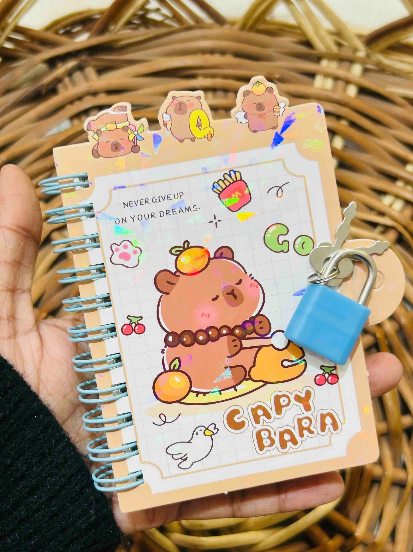 Mini Diary With Lock & Key
