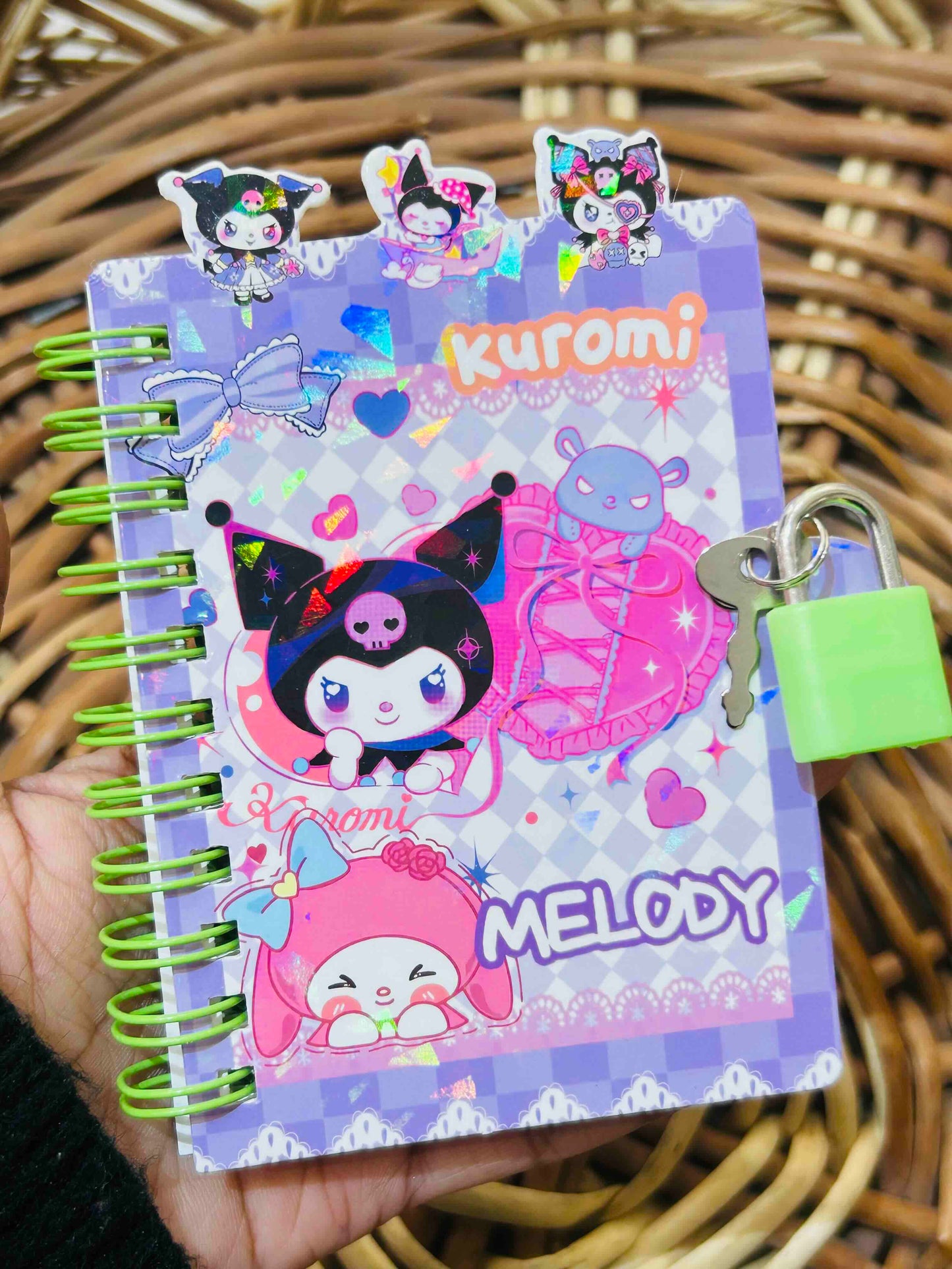 Mini Diary With Lock & Key