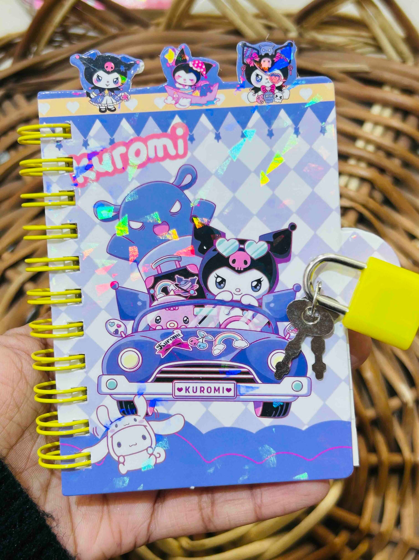 Mini Diary With Lock & Key