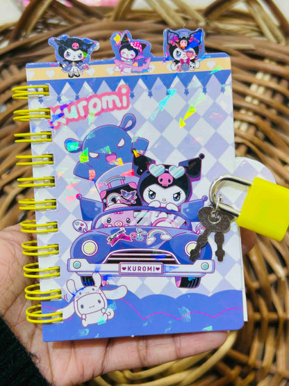 Mini Diary With Lock & Key