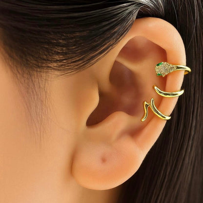 Serpent Whisper Non-Pierced Ear Cuff