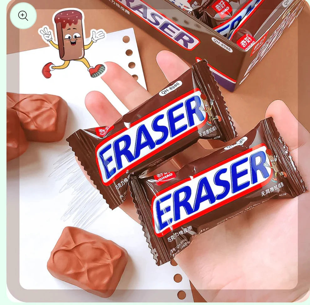 Snickers Chocolate Eraser