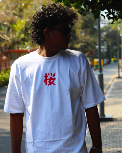 Sakura Oversized T-Shirt – Unisex