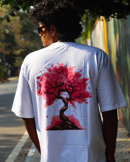 Sakura Oversized T-Shirt – Unisex