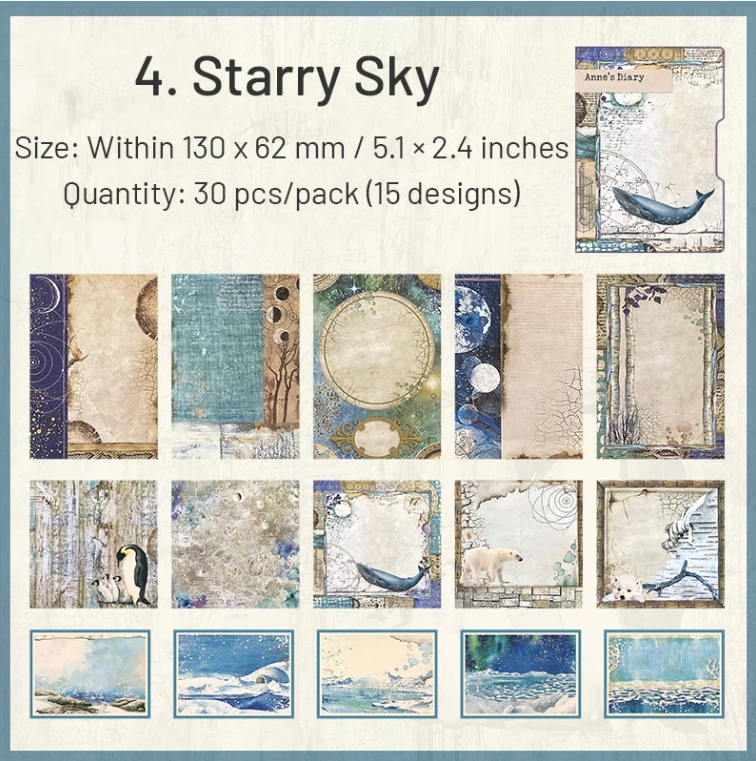 Anne's Diary Scrapbook Paper