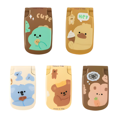 Foldable Popup Pocket Mirror With Comb