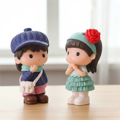 Cute Boy & Girl Miniature Toy