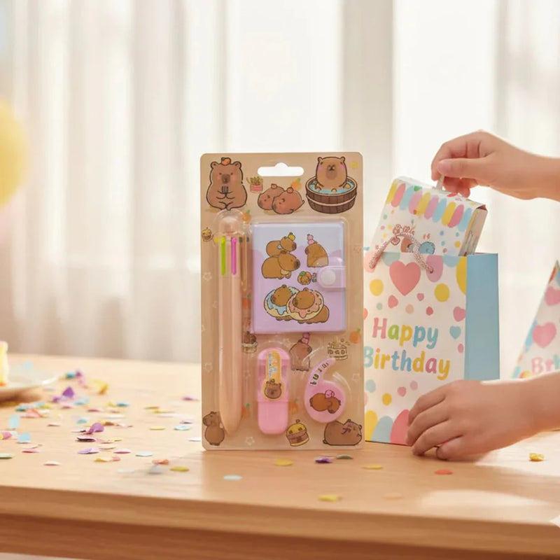 Capybara Stationery Gift Set