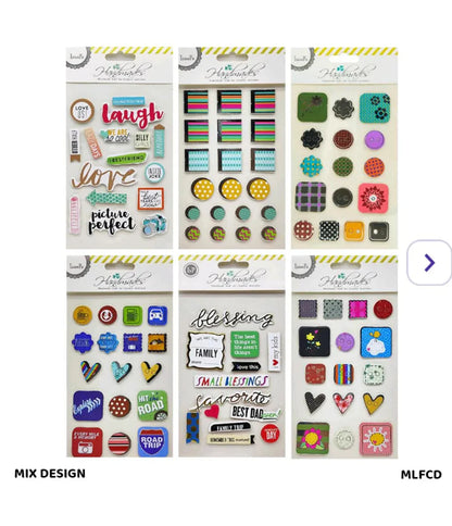 Scrapbook 3D Stickers