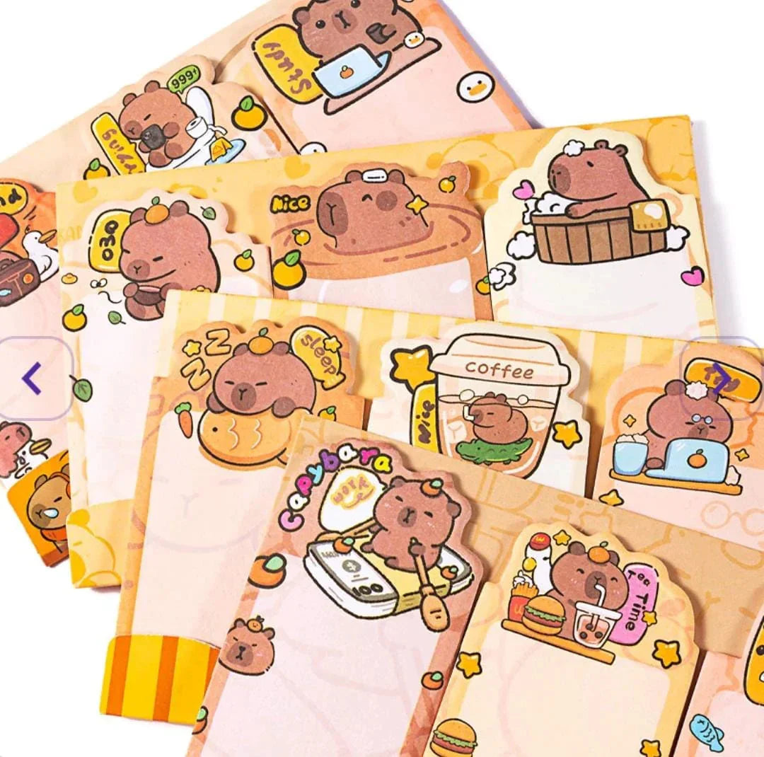 Capybara Post It Sticky Notes