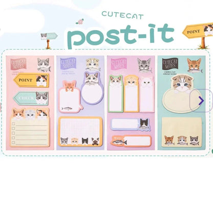 Cute Cat Sticky Notes
