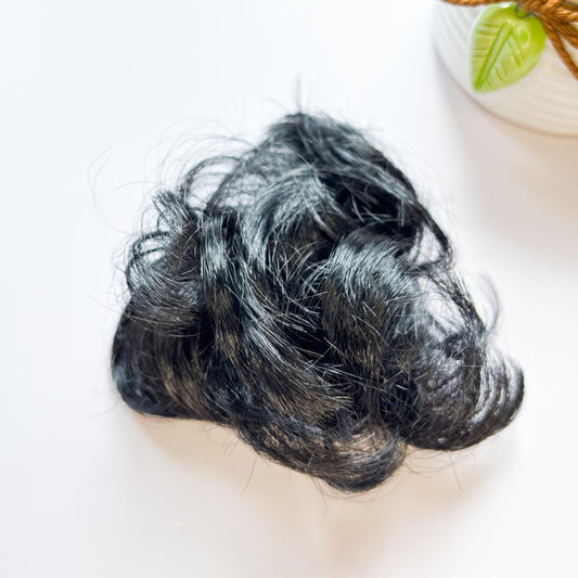 Black Hair Look-alike Scrunchie