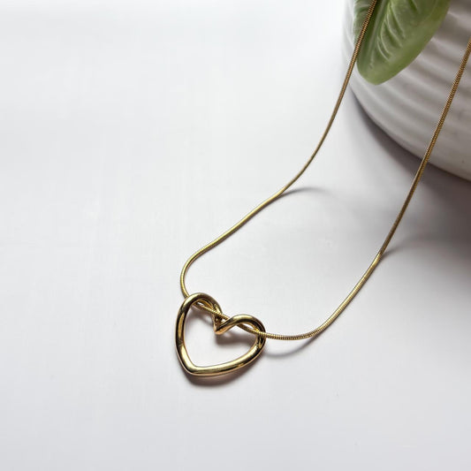 Open Heart Necklace