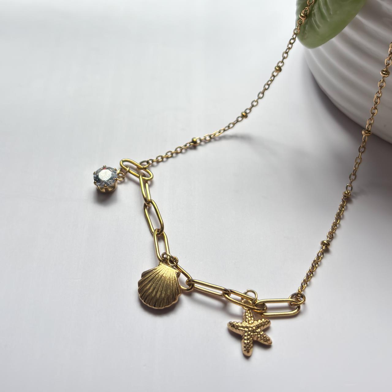 Starry Shell Necklace