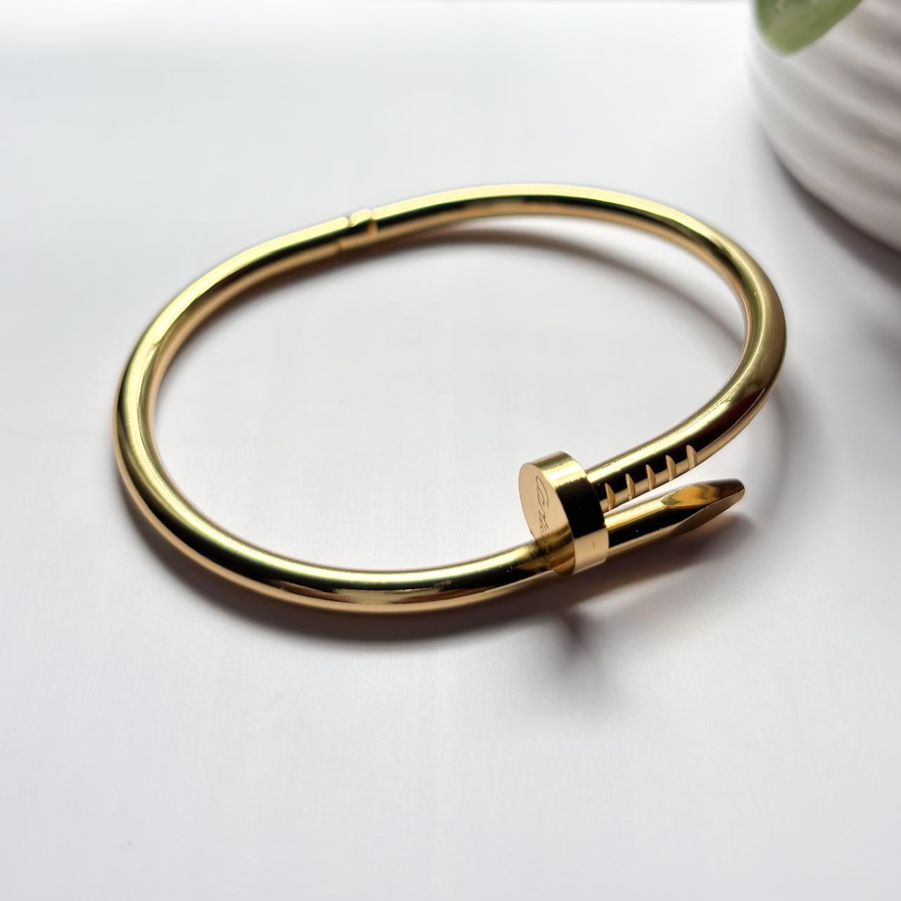 Nail Bangle Bracelet