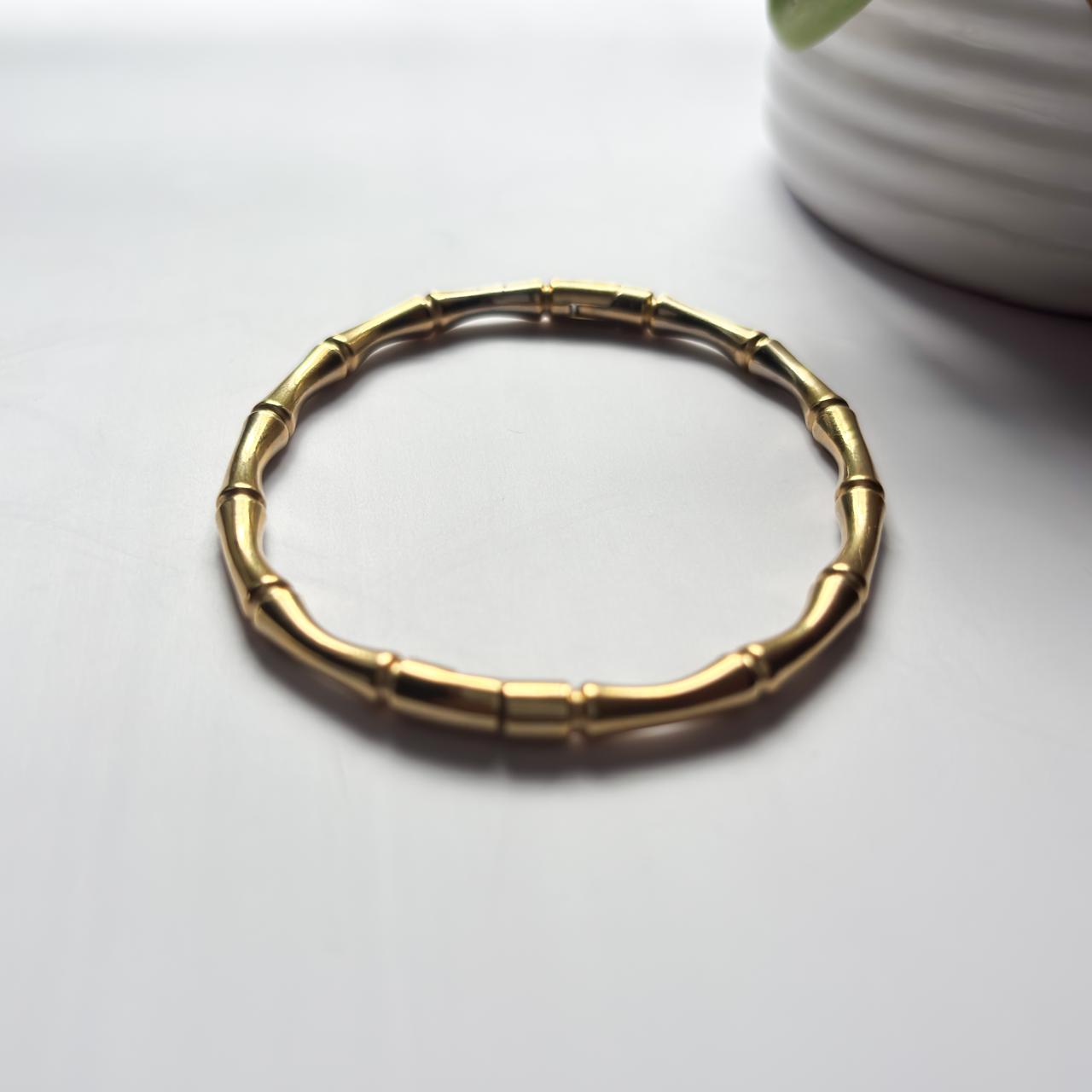 Minimalist Bamboo Bangle Bracelet
