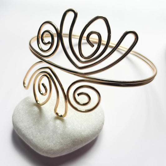 Swirled Arm Cuff