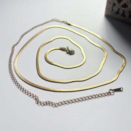 Snake Waist Chain - Gold