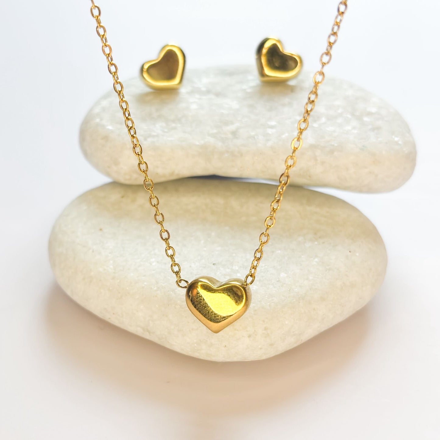 Heartbeat Necklace Set