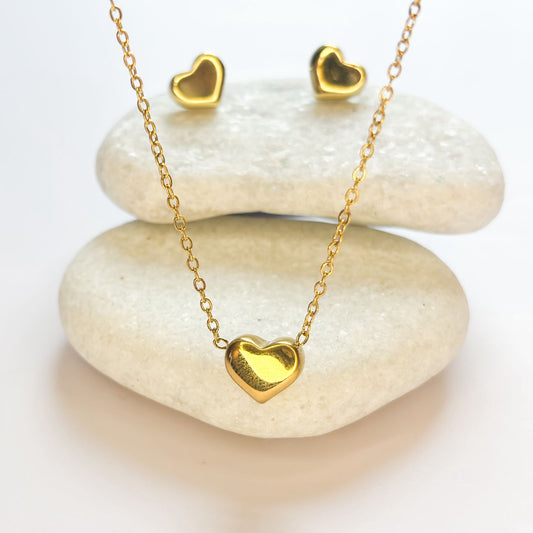 Heartbeat Necklace Set