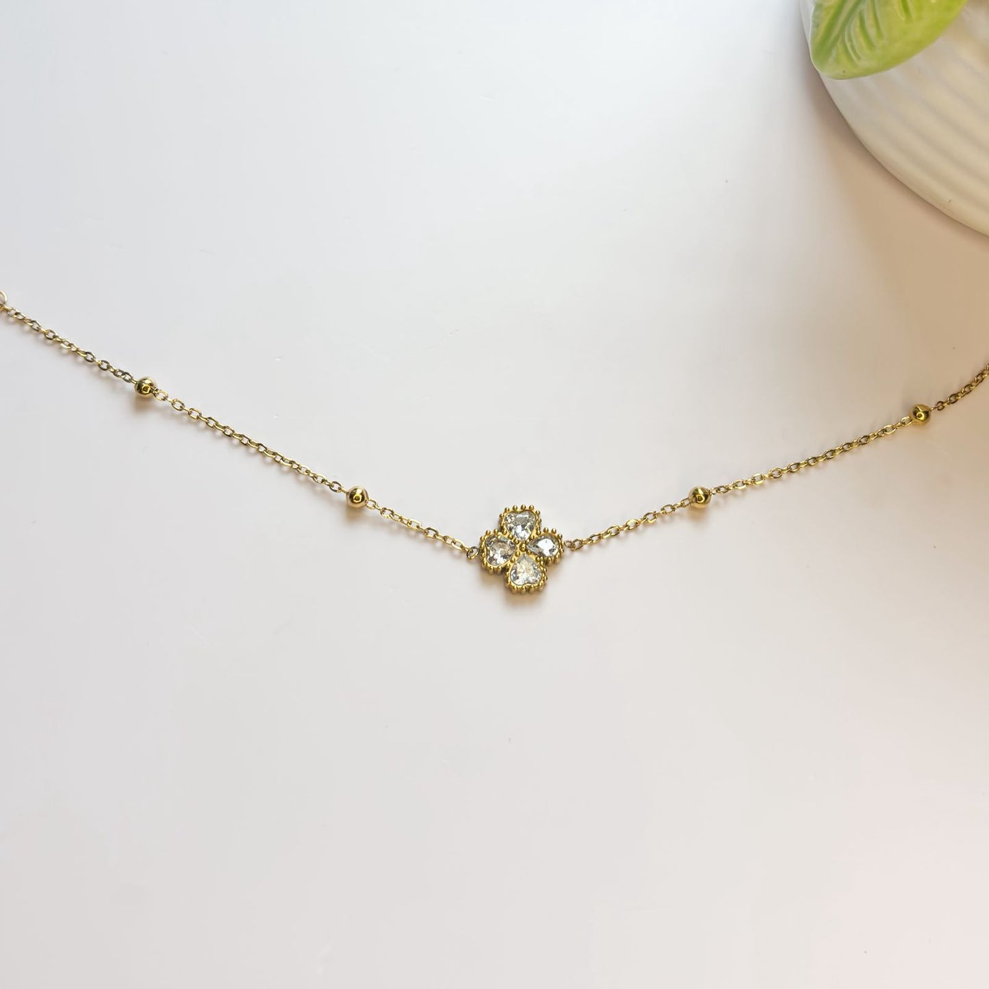 Sparkling Flower Bracelet