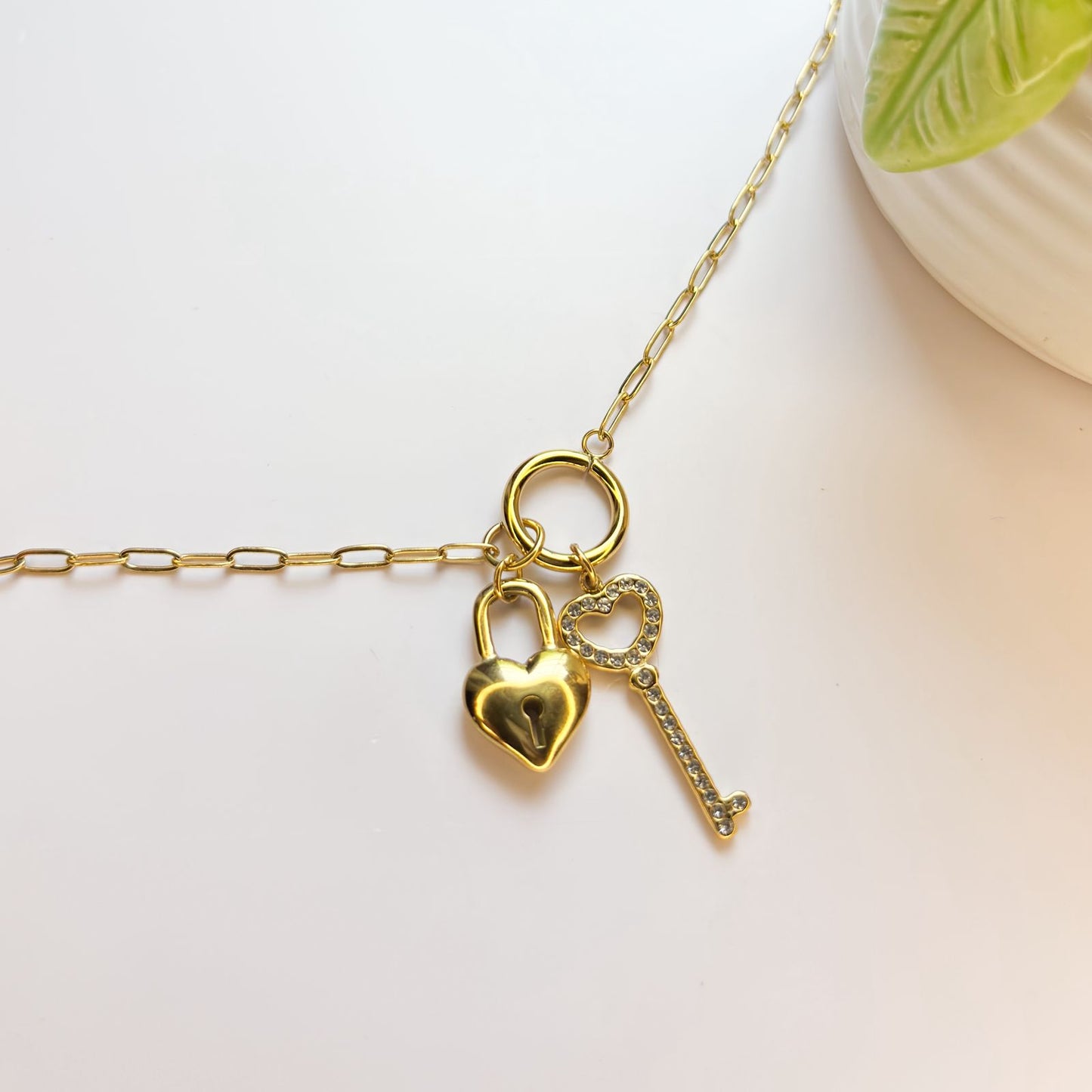 Lock and Key Bracelet