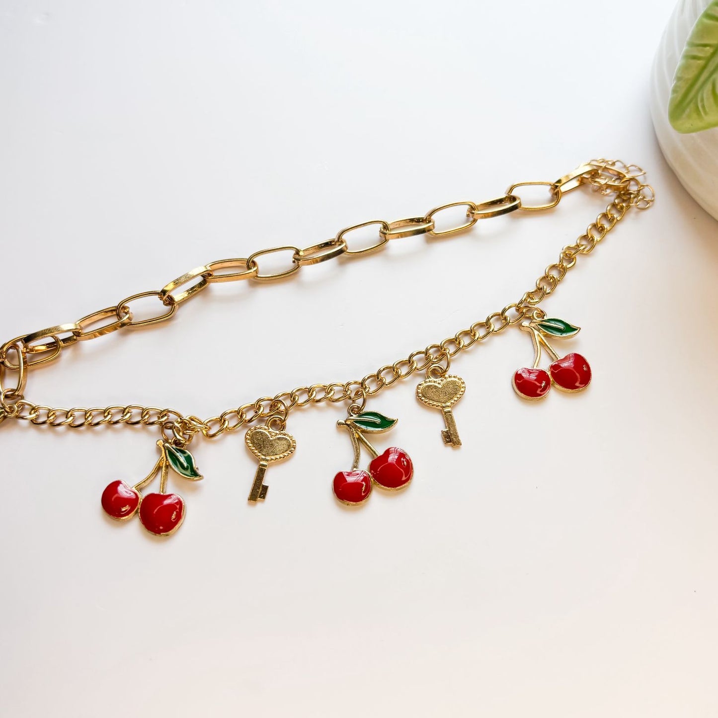 Cherry Layered Bracelet