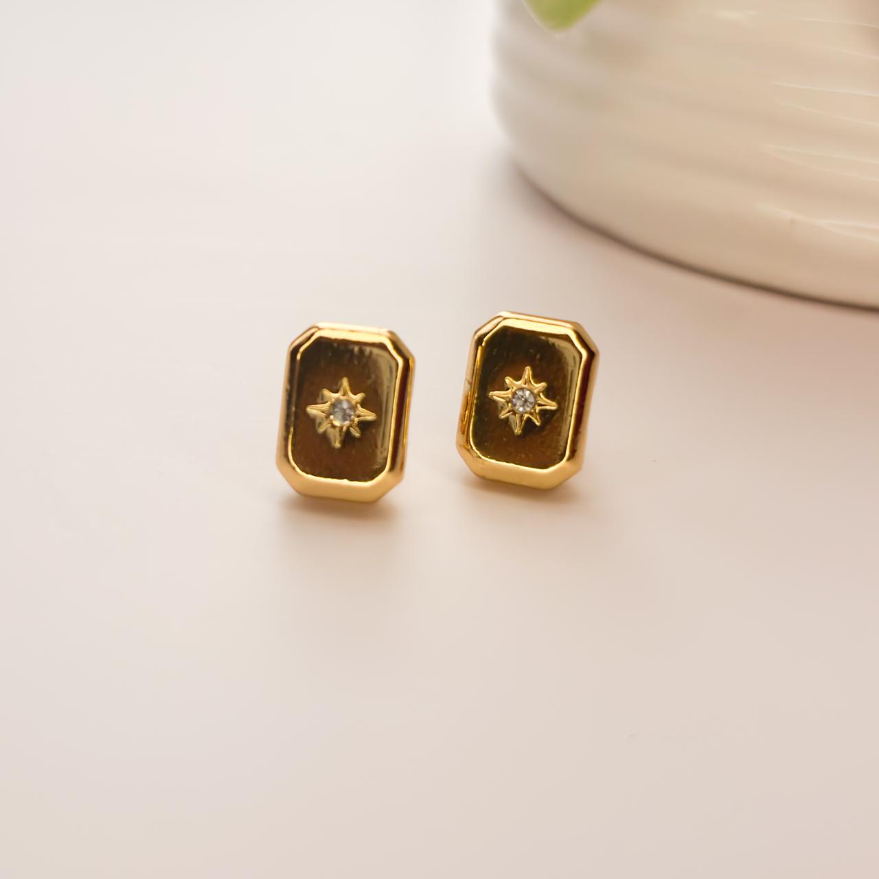 Starlit Tag Earring