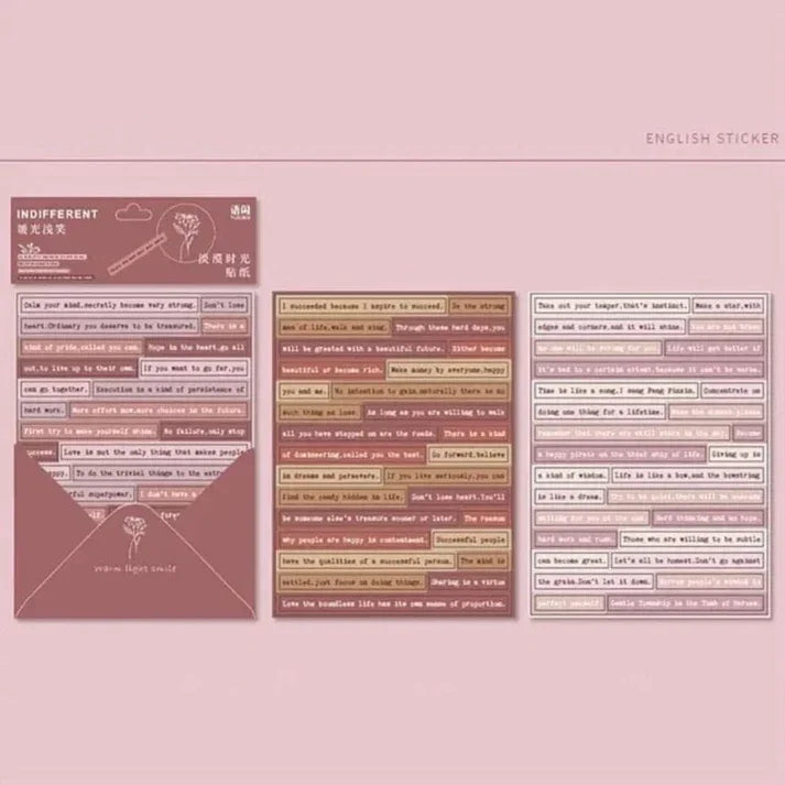 Quote Stickers