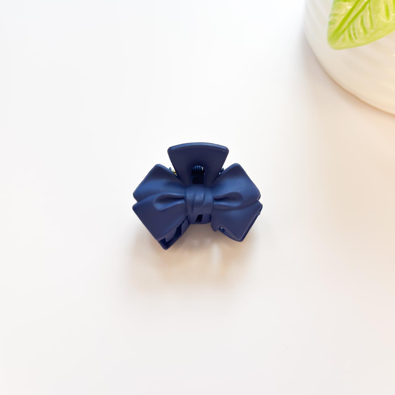 Minimalist Hair Bow Clips - mini