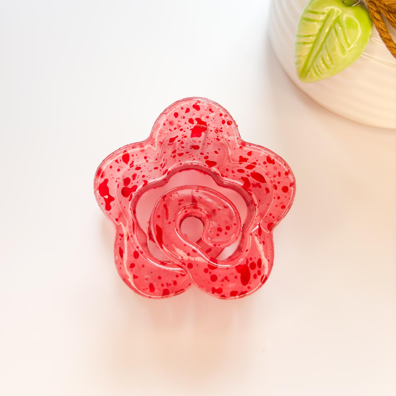 Flower Hair Claw - Freckled