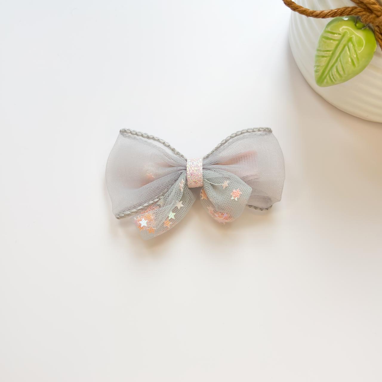 Aesthetic Hair Bow Slide - Small