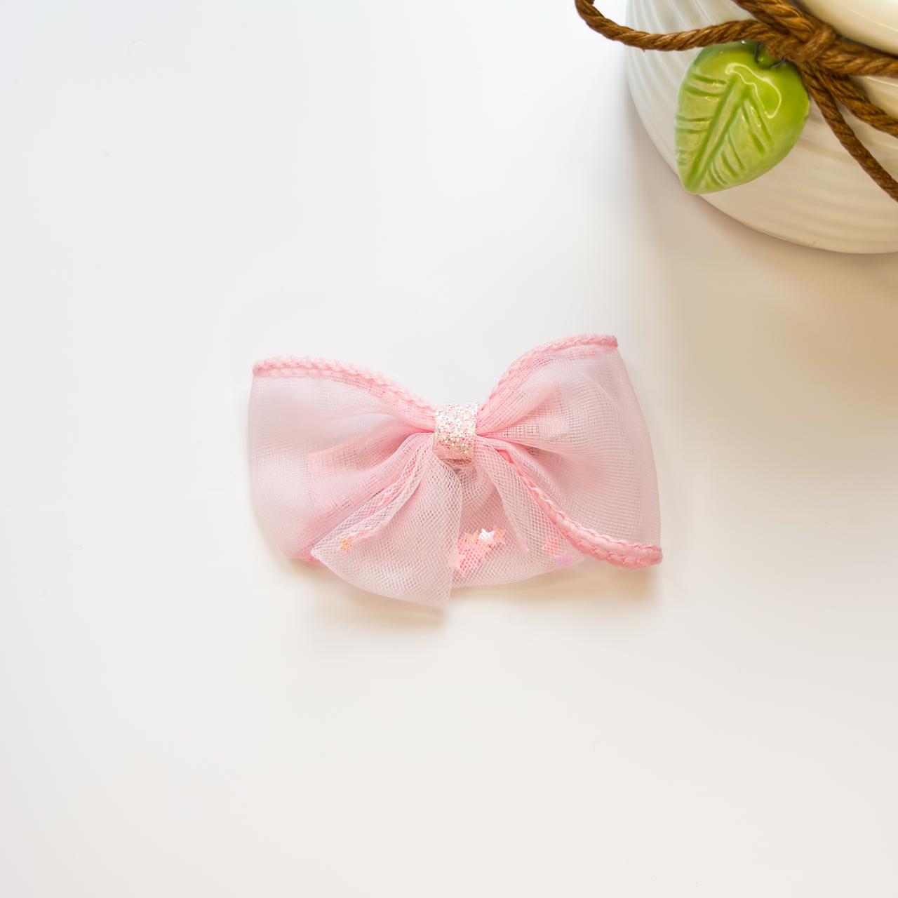 Aesthetic Hair Bow Slide - Small