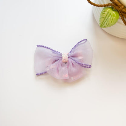 Aesthetic Hair Bow Slide - Small