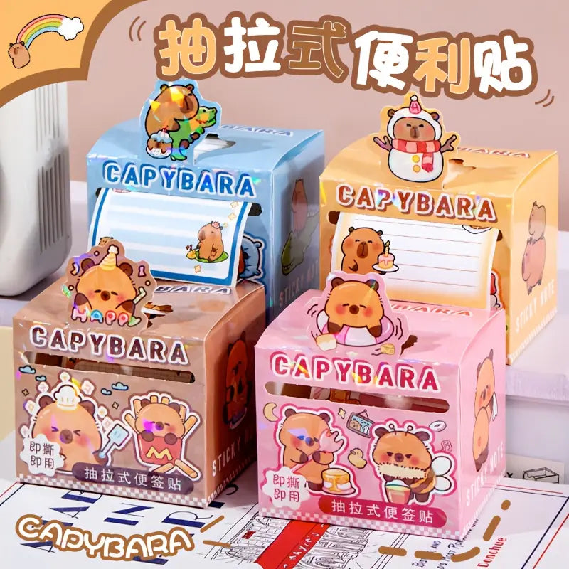 Capybara sticky notes blind box